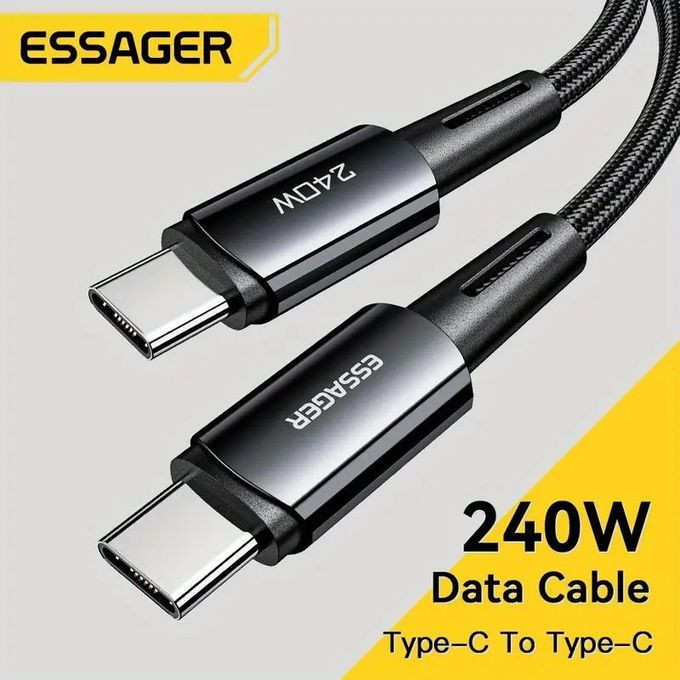 Essager USB Type-C to C Super Fast Charger 67W Data Cable